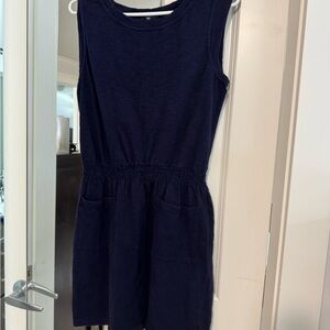 Gap Sleeveless Navy Dress with Pockets